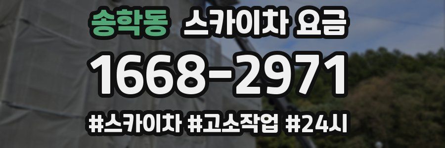 송학동 스카이차 요금