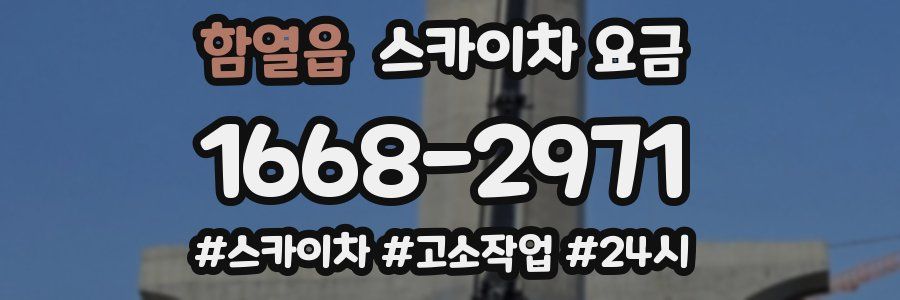 함열읍 스카이차 요금