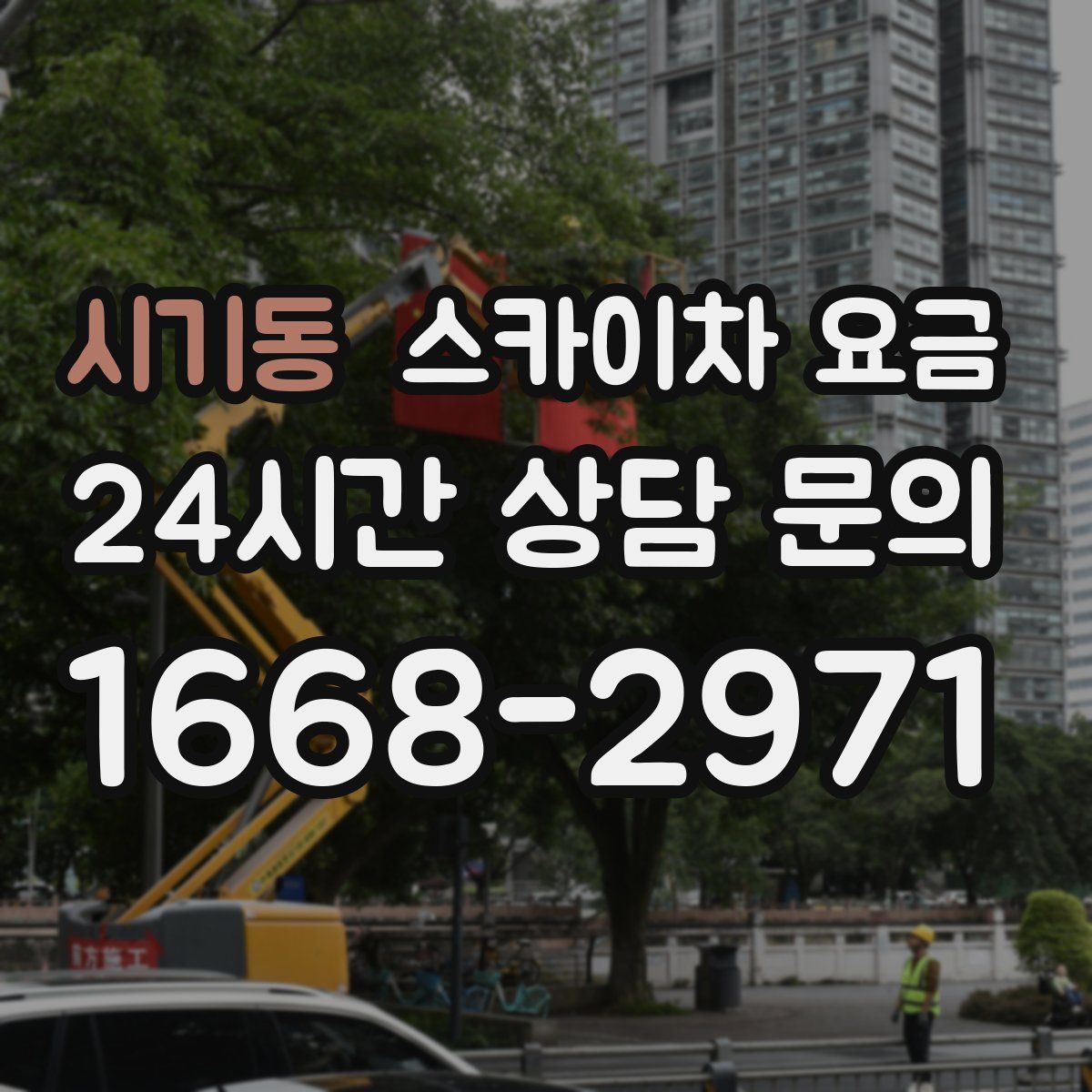 시기동 스카이차 요금