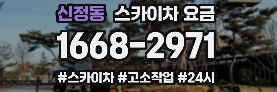 신정동 스카이차 요금