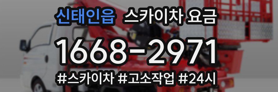 신태인읍 스카이차 요금