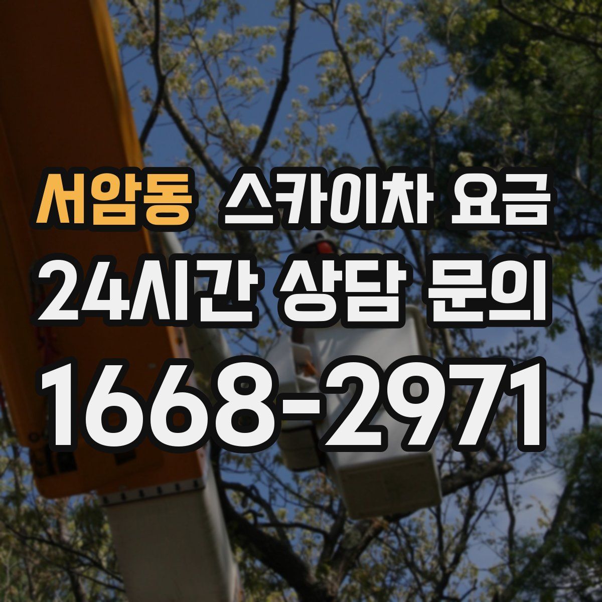 서암동 스카이차 요금