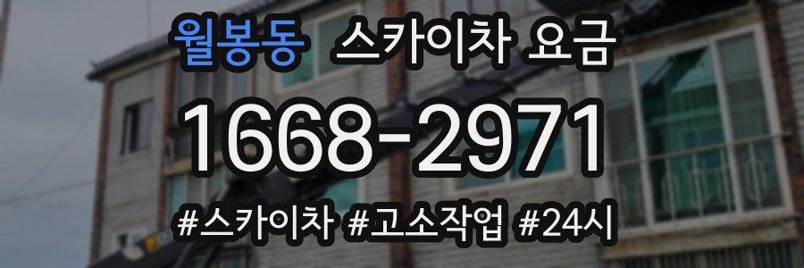 월봉동 스카이차 요금