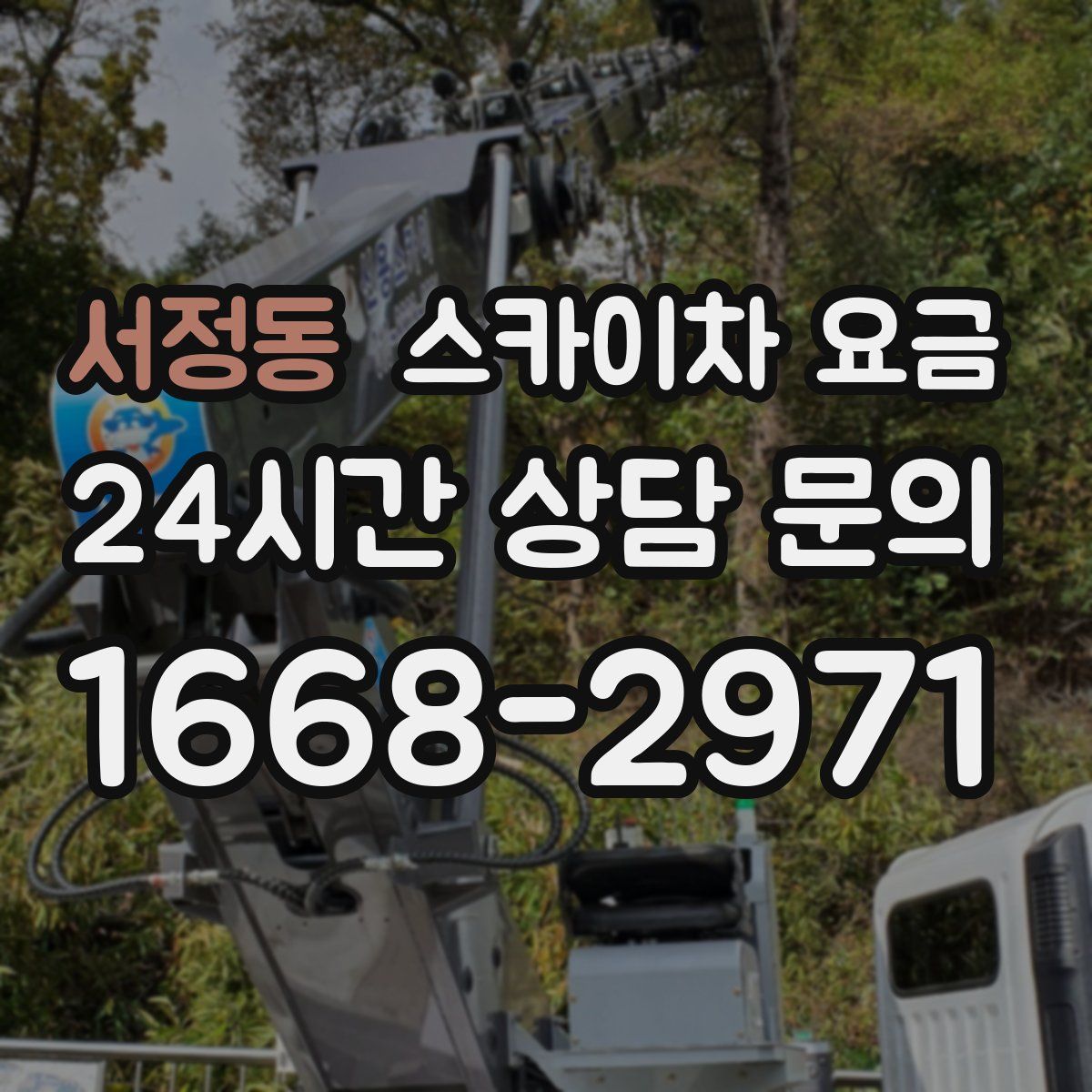 서정동 스카이차 요금