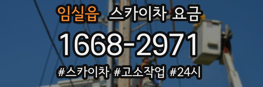 임실읍 스카이차 요금