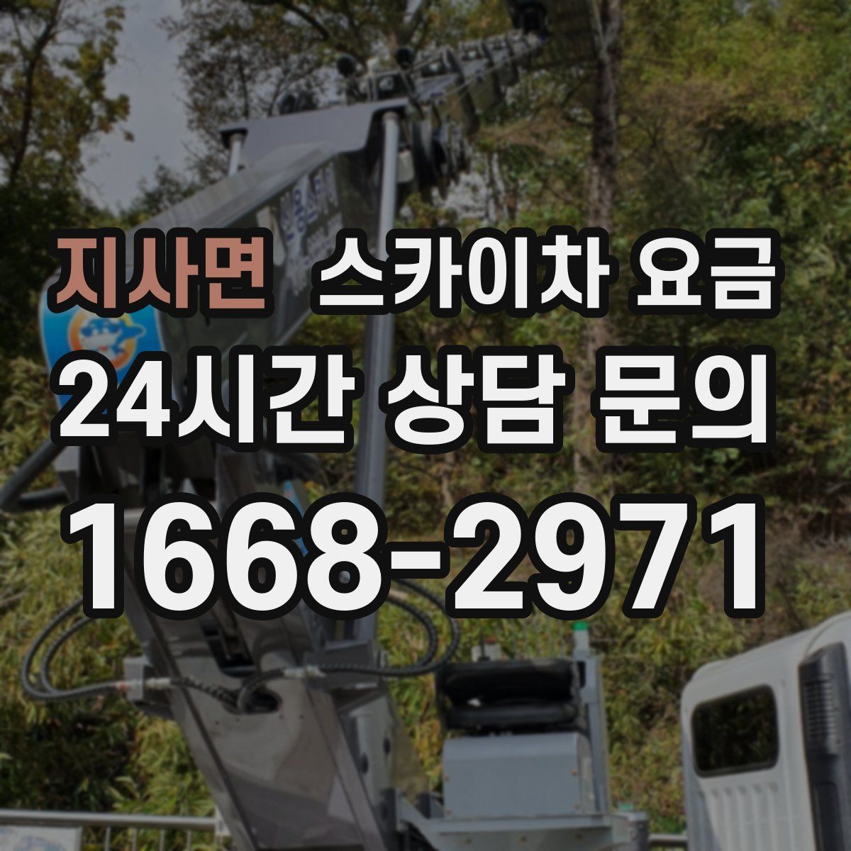 지사면 스카이차 요금