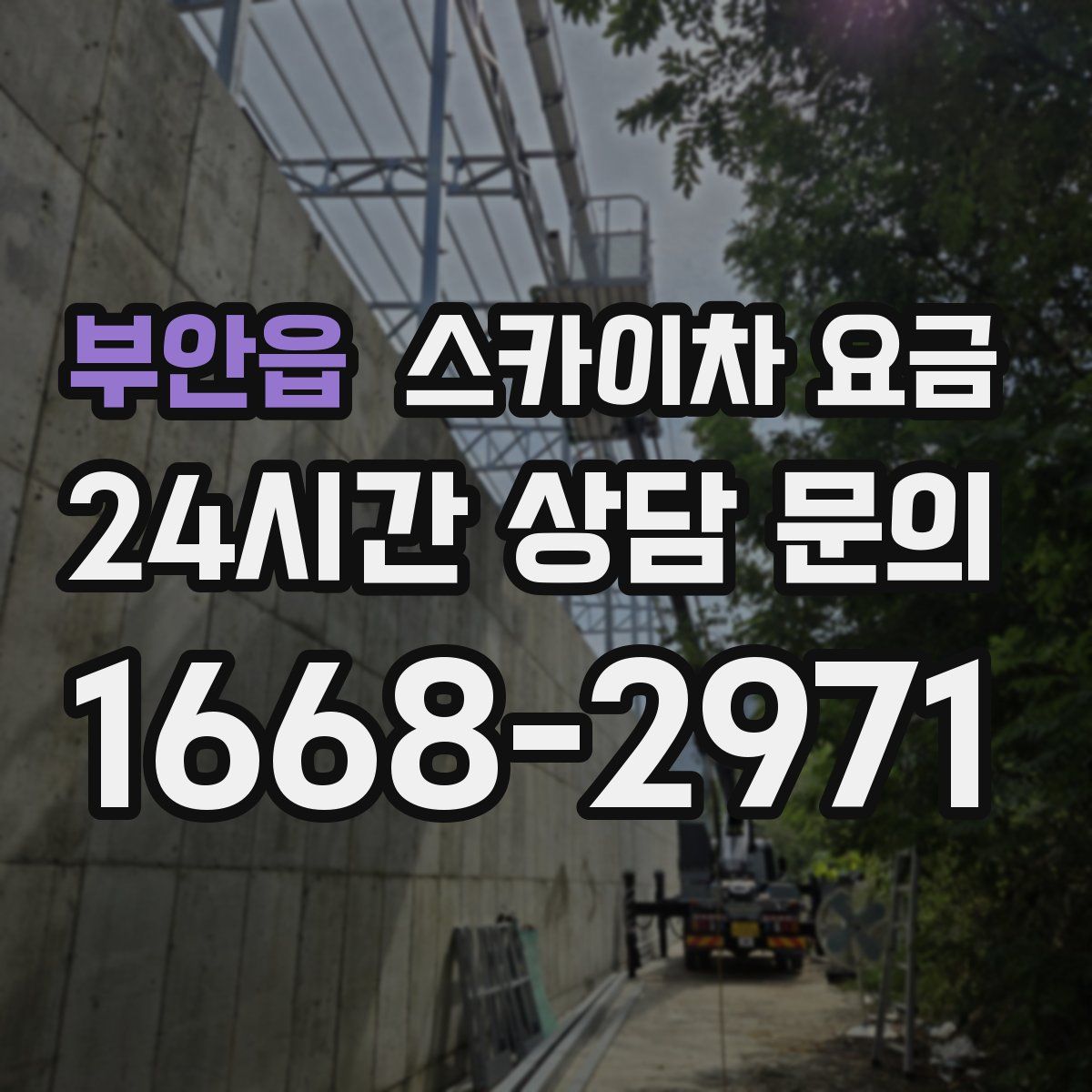 부안읍 스카이차 요금