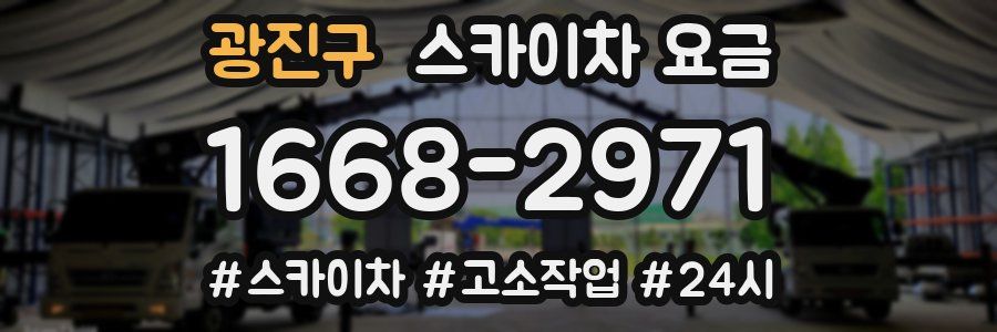 광진구 스카이차 요금