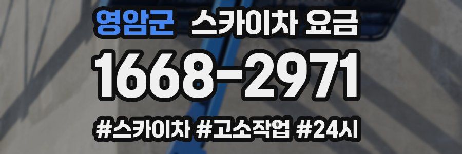 영암군 스카이차 요금