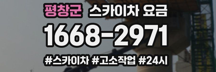 평창군 스카이차 요금