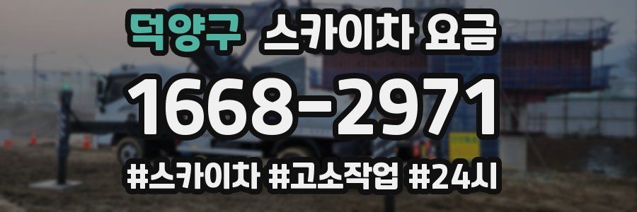 덕양구 스카이차 요금