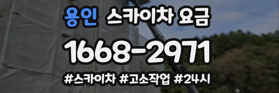 용인 스카이차 요금