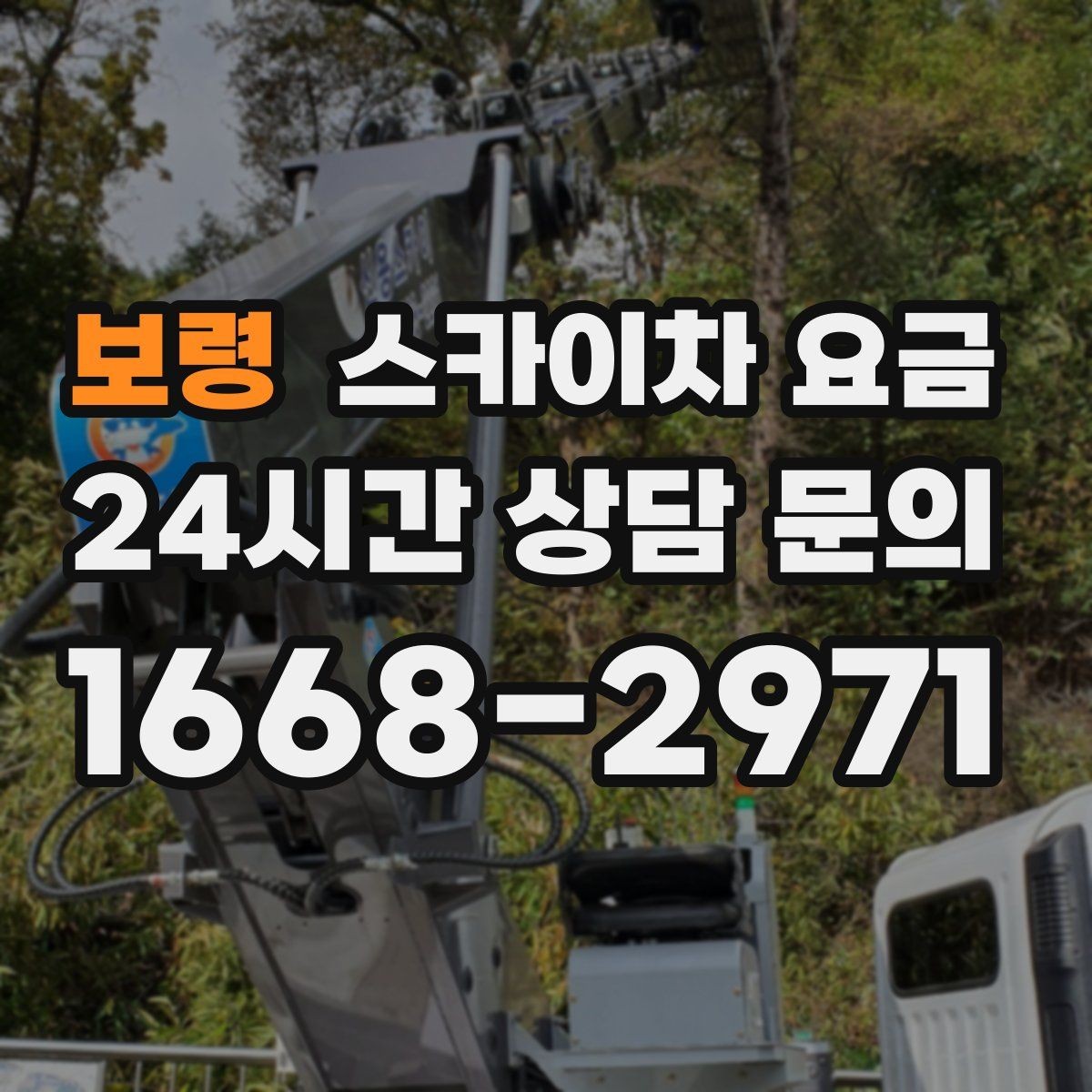 보령 스카이차 요금 전화보다 사진 문의가 빠른 이유