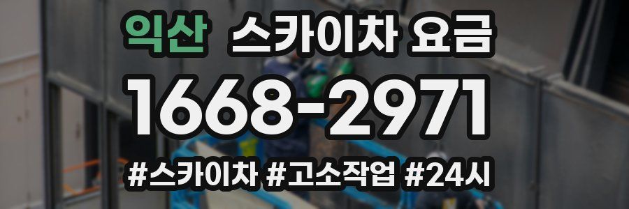 익산 스카이차 요금