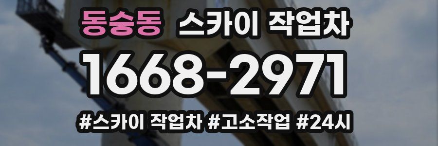 동숭동 스카이 작업차