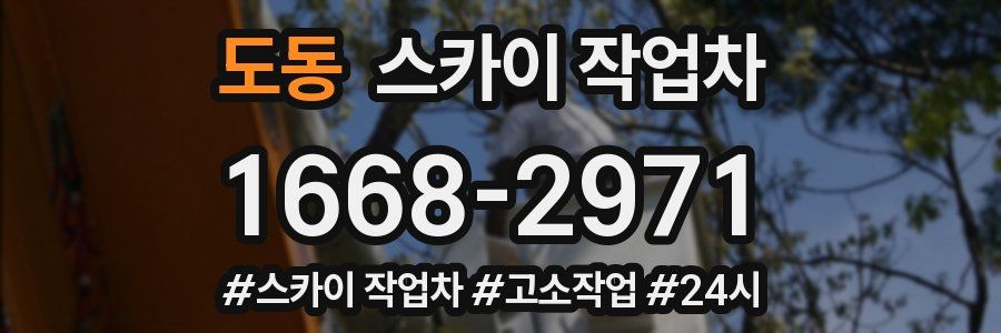 도동 스카이 작업차