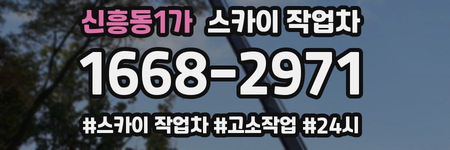신흥동1가 스카이 작업차