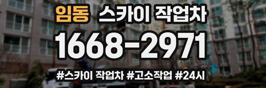 임동 스카이 작업차