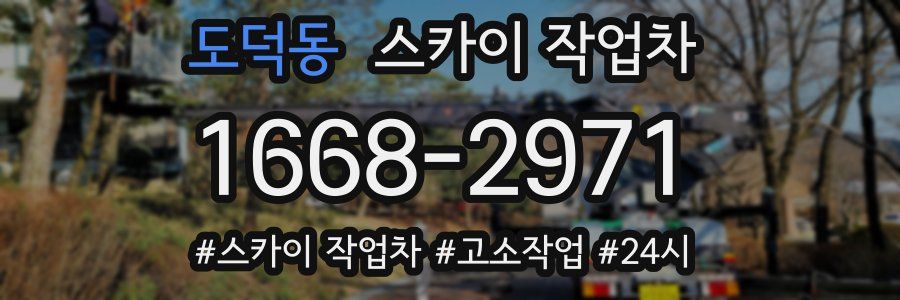 도덕동 스카이 작업차