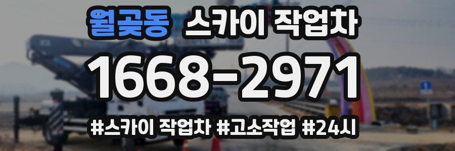월곶동 스카이 작업차