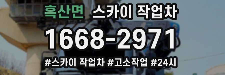 흑산면 스카이 작업차