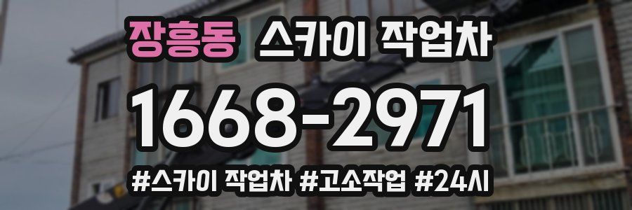 장흥동 스카이 작업차