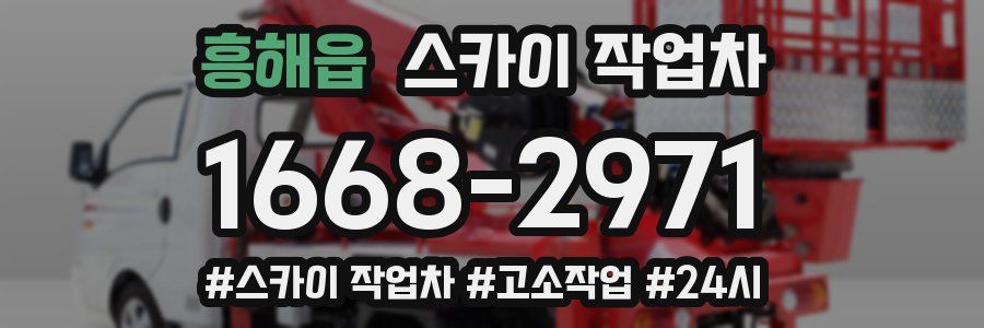 흥해읍 스카이 작업차
