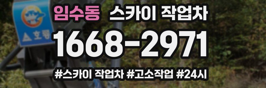 임수동 스카이 작업차