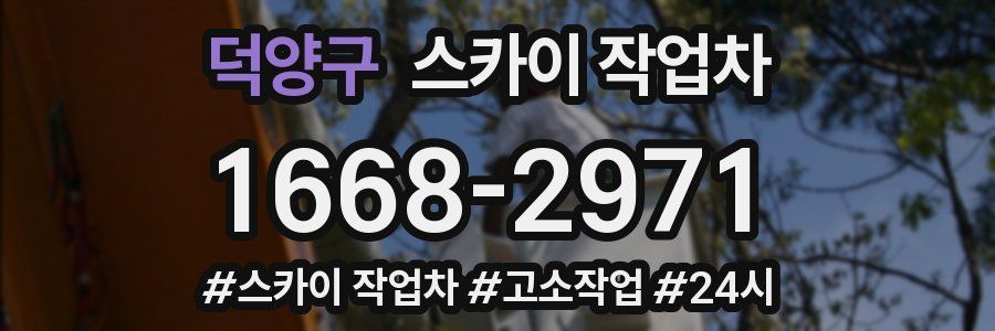 덕양구 스카이 작업차