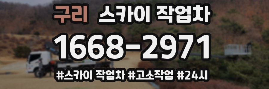 구리 스카이 작업차