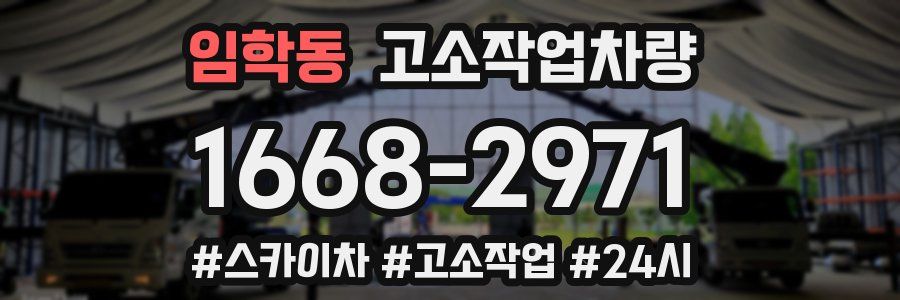 임학동 고소작업차량