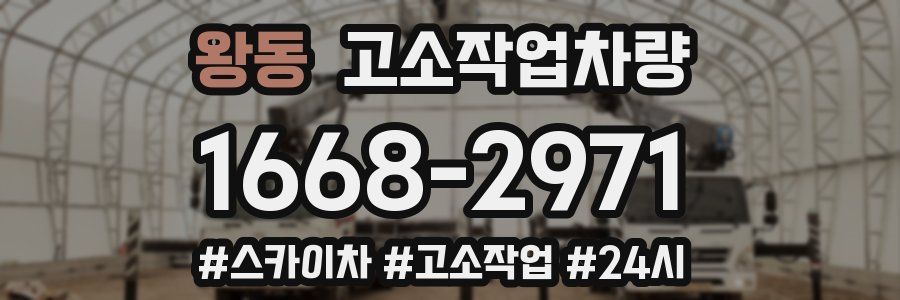 왕동 고소작업차량