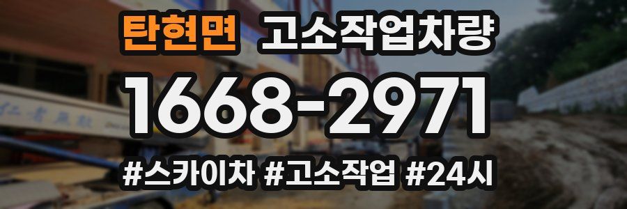 탄현면 고소작업차량