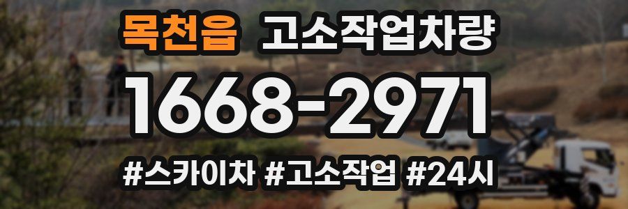 목천읍 고소작업차량