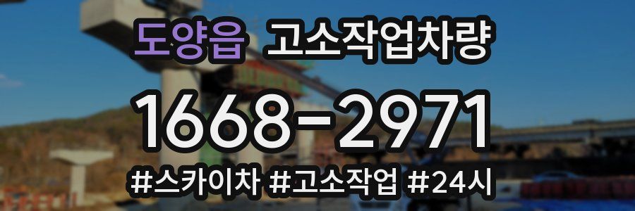 도양읍 고소작업차량