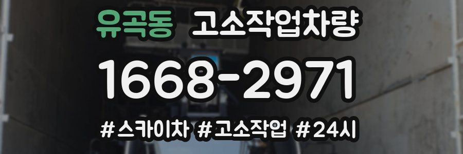 유곡동 고소작업차량