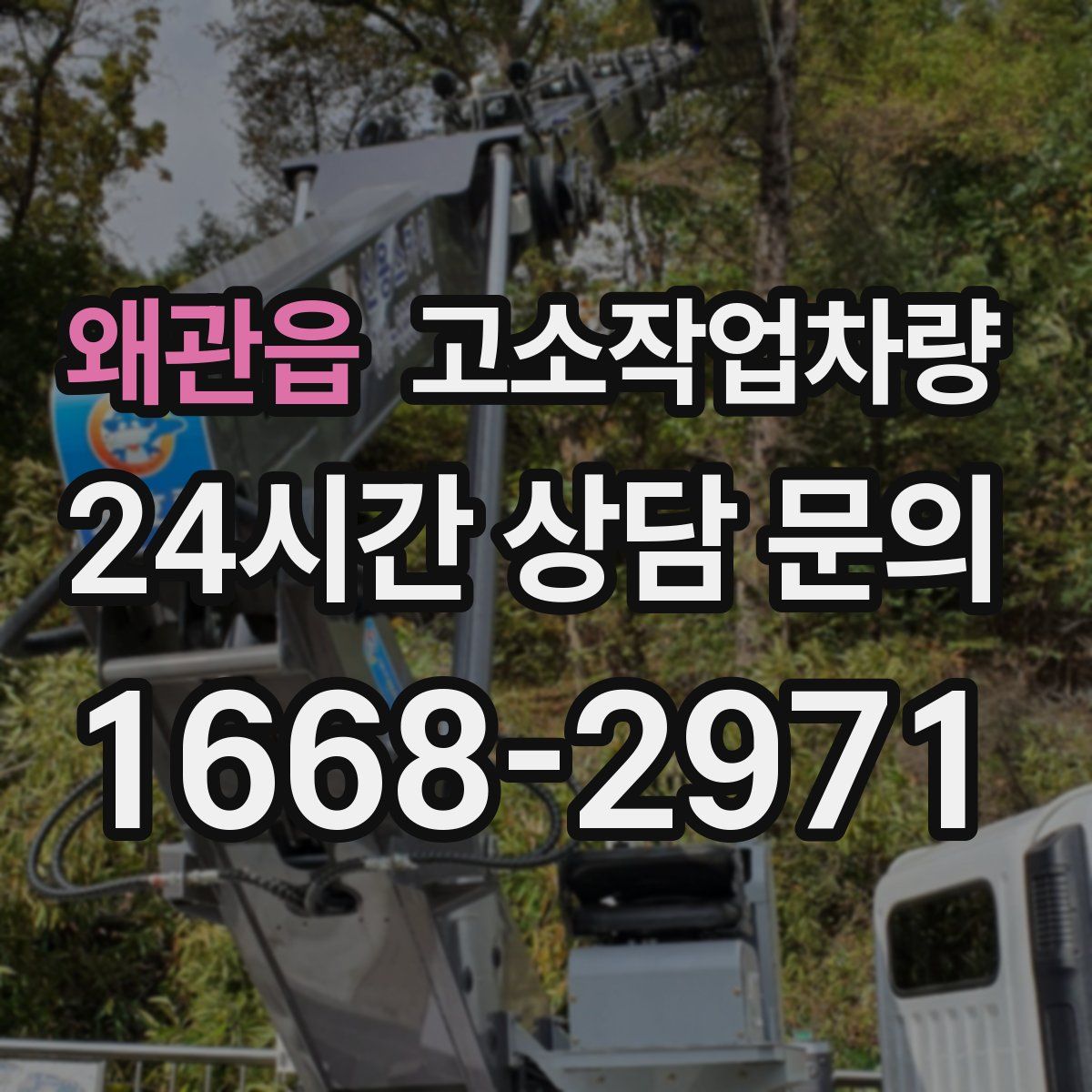 왜관읍 고소작업차량