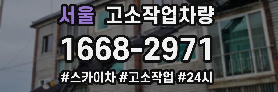 서울 고소작업차량