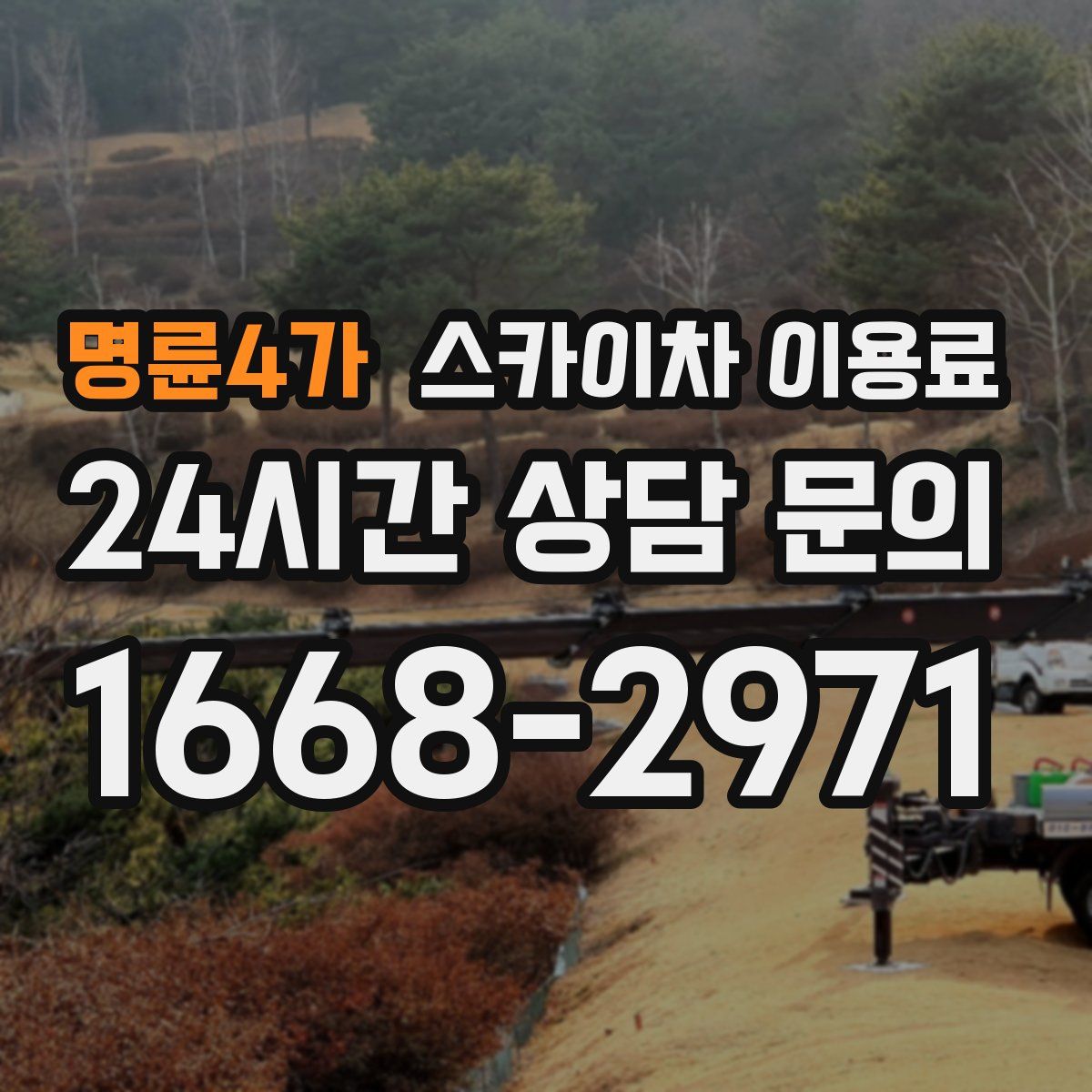 명륜4가 스카이차 이용료