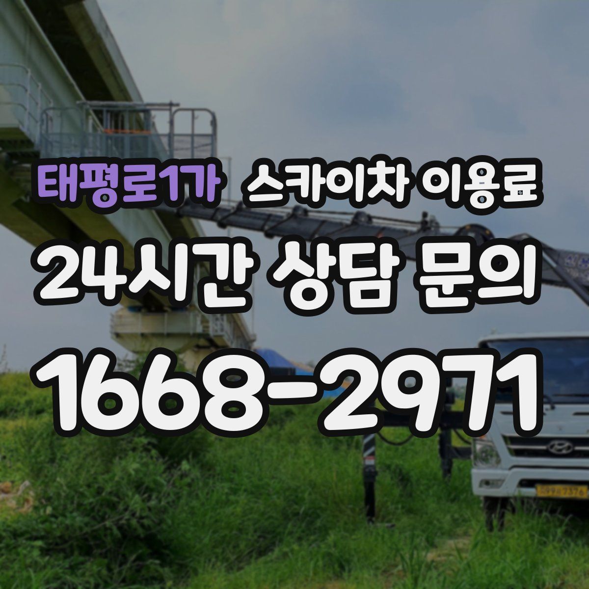 태평로1가 스카이차 이용료