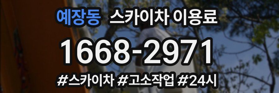 예장동 스카이차 이용료