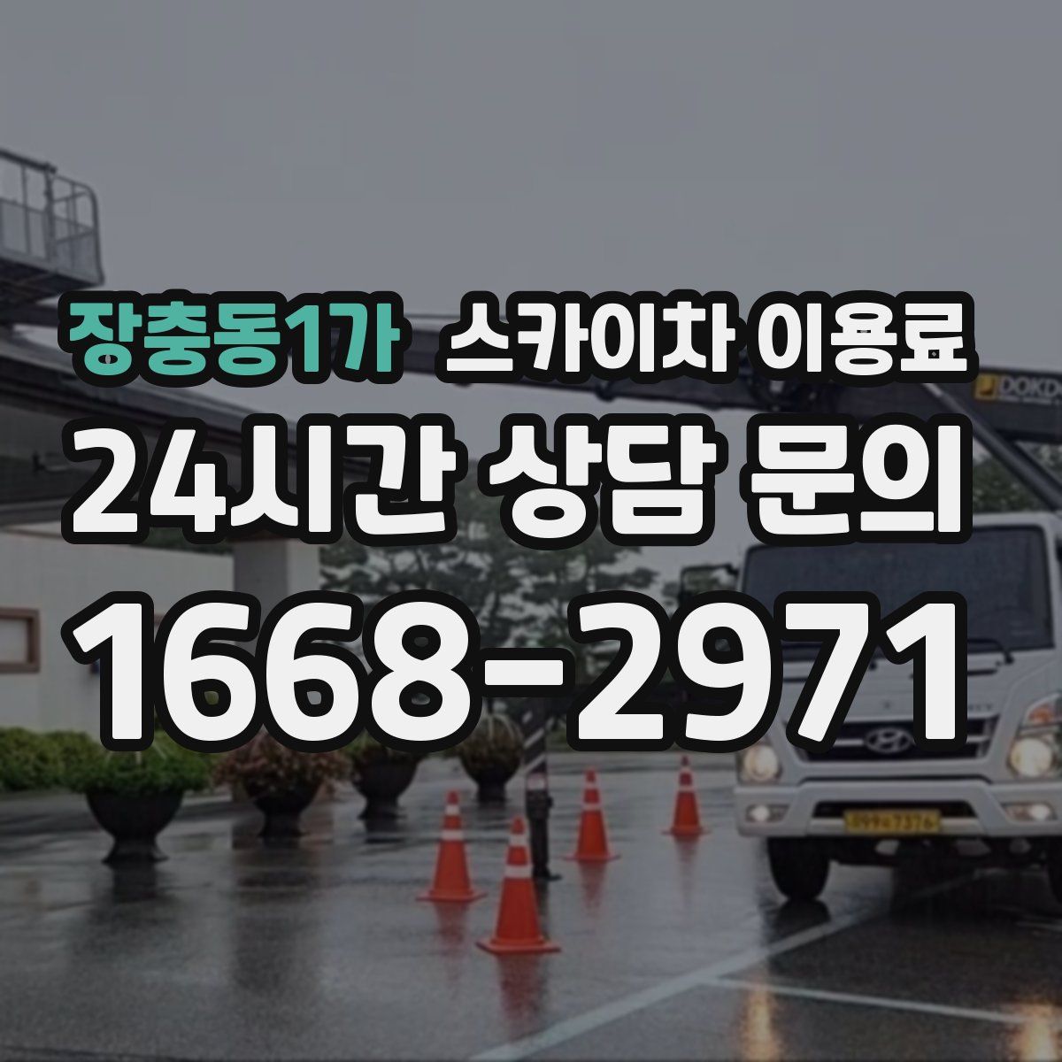 장충동1가 스카이차 이용료