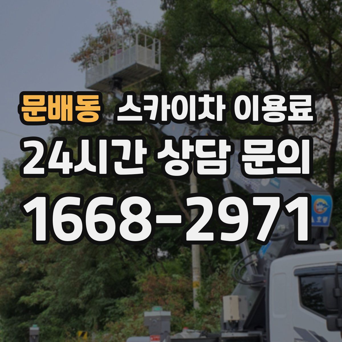 문배동 스카이차 이용료