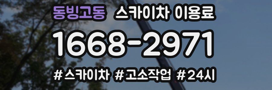 동빙고동 스카이차 이용료