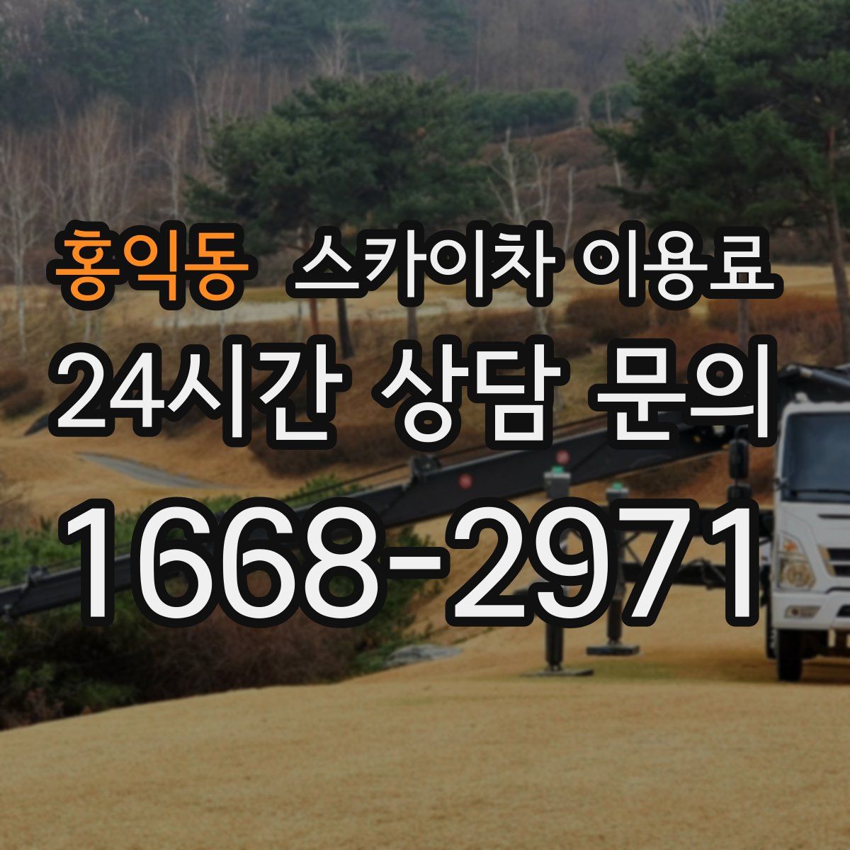 홍익동 스카이차 이용료