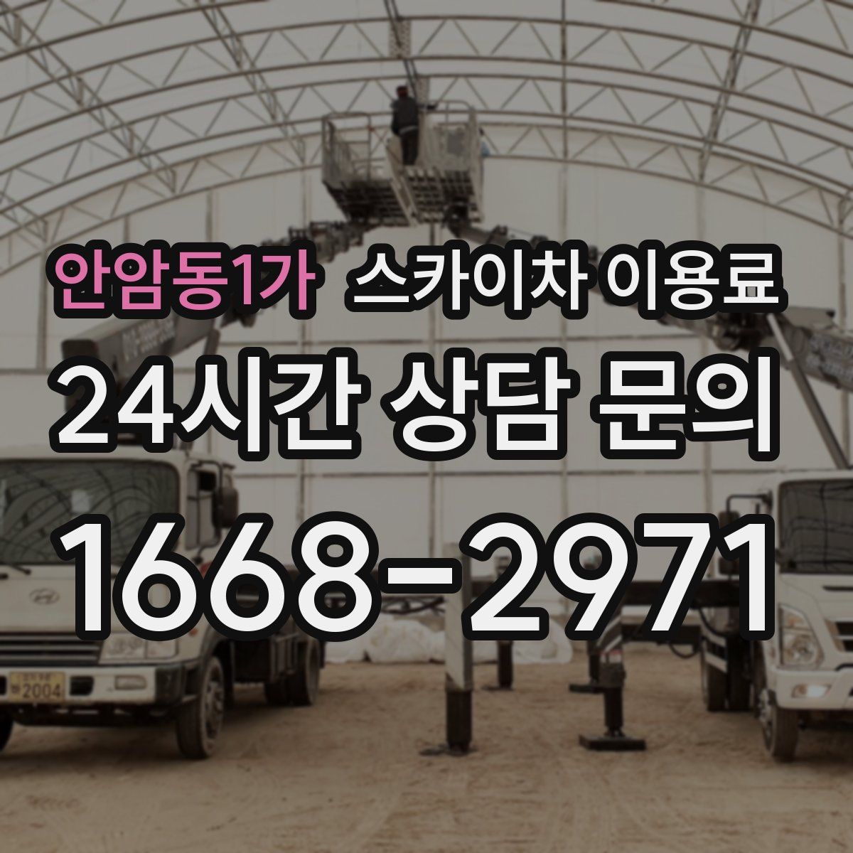 안암동1가 스카이차 이용료