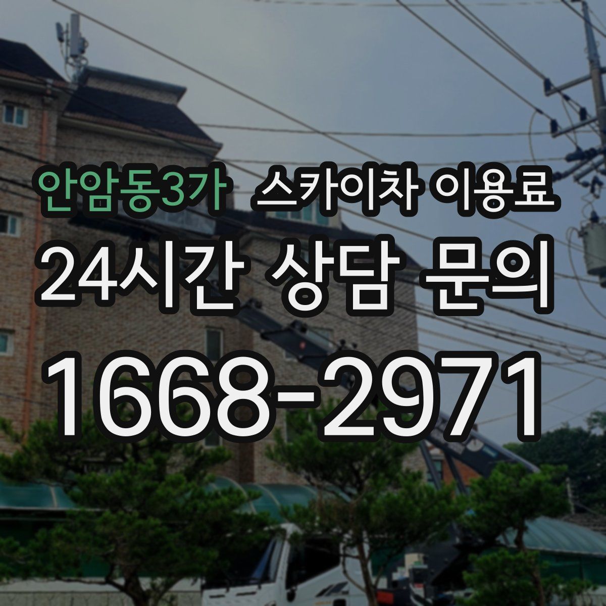 안암동3가 스카이차 이용료