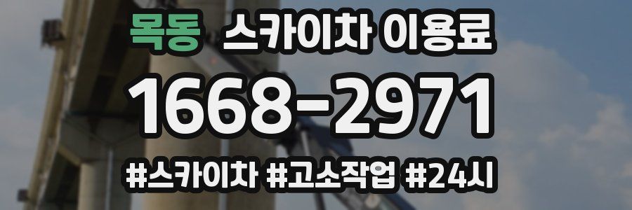 목동 스카이차 이용료