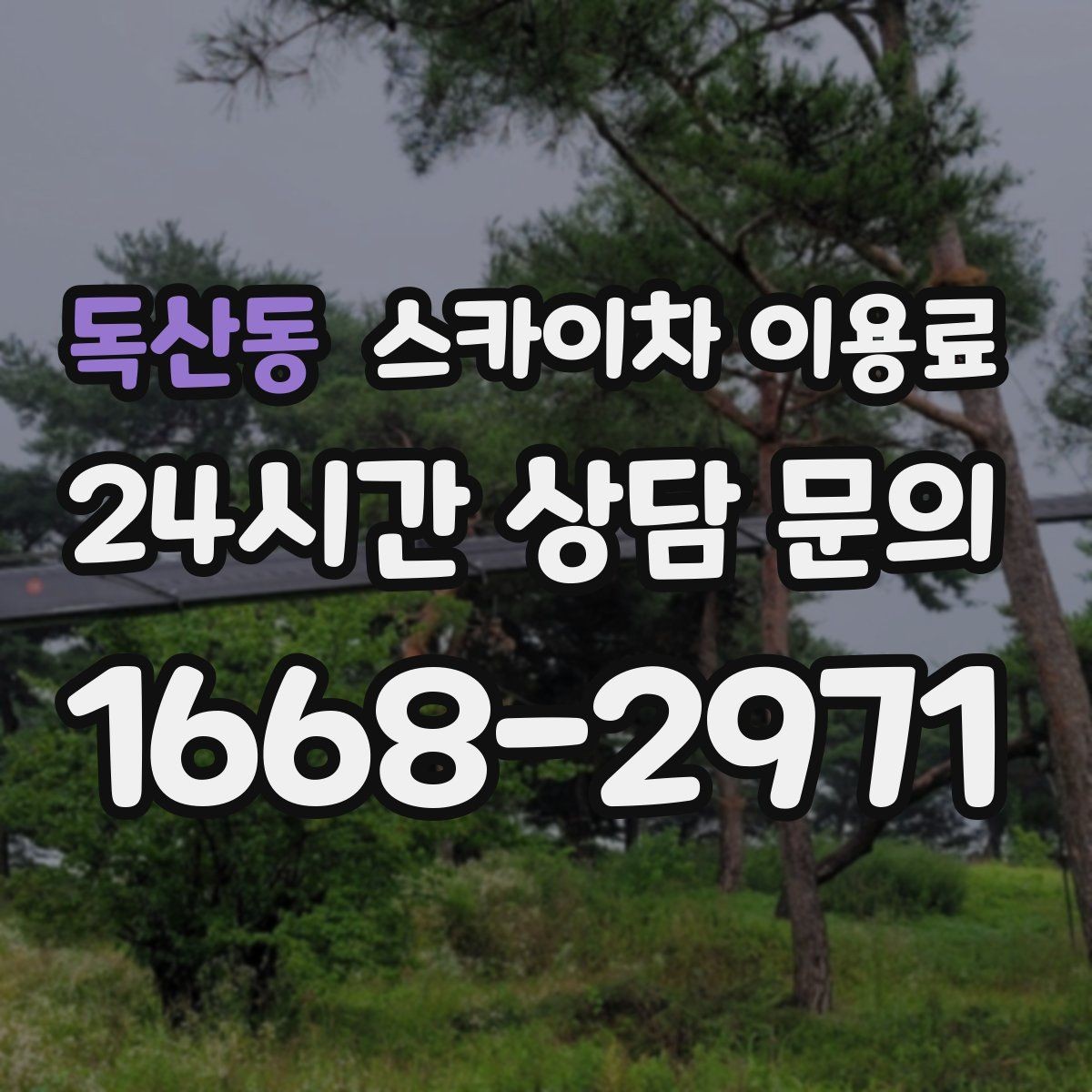 독산동 스카이차 이용료 비교할 때 놓치기 쉬운 부분