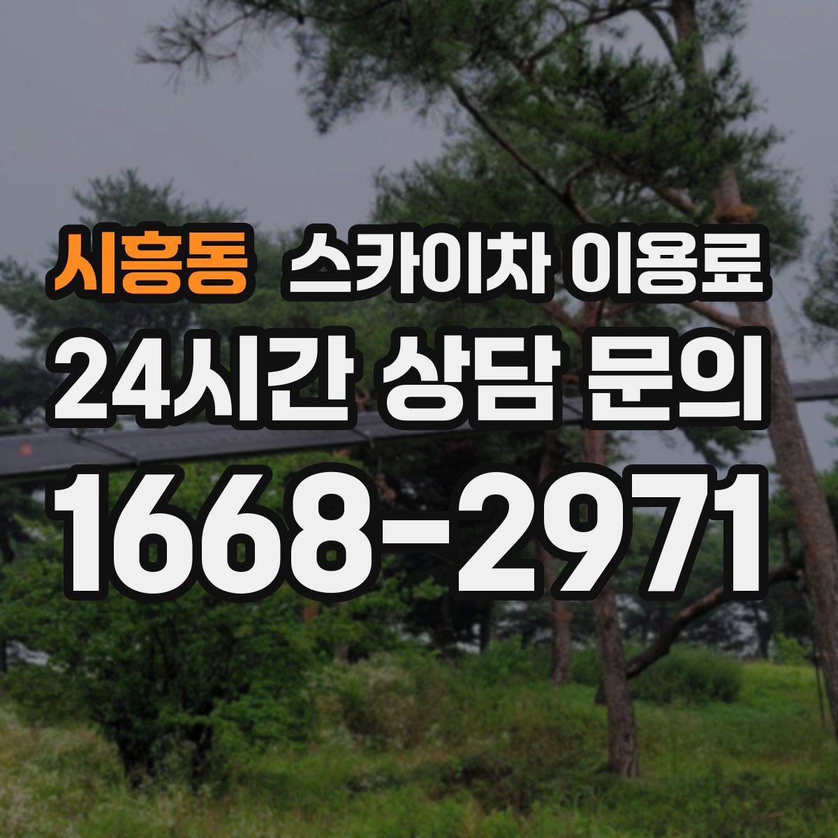 시흥동 스카이차 이용료